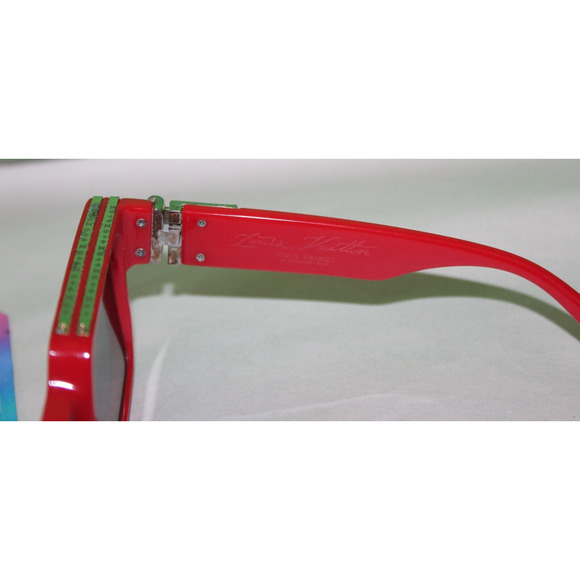 Louis Vuitton Millionaire Red Frame Men's Sunglasses Z1165W - Picture 8 of 16